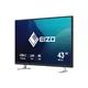 EIZO Flexscan EV4340X-BK 108 cm (42,5") 4K UHD IPS Monitor USB-C/HDMI/DP/KVM