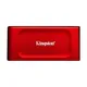 Kingston XS1000 Portable SSD 2 TB USB-C 3.1 (10Gb/​s) Rot externe Festplatte SSD