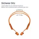 Shokz OpenRun Pro 2 Mini Knochenschall-Sportkopfhörer orange