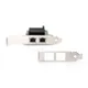 DIGITUS PCI Express  2 Port Gigabit Ethernet Netzwerkkarte, RJ45