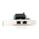 DIGITUS PCI Express  2 Port Gigabit Ethernet Netzwerkkarte, RJ45