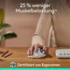 Logitech Ergo M575s Weiß - Kabellose Trackball-Maus inkl. Logi Bolt Adapter
