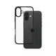 CARE by PanzerGlass® Flagship Case Transparent Urban Combat m. Schwarz Rahmen iPhone 16 Plus