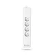 Hama 00176574 WLAN-Steckdosenleiste 4-fach, einzeln schaltbar, Überlastschutz, 4-fach USB