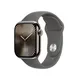 Apple Watch Series 10 LTE 42mm Natural Titangehäuse mit Stone Grey Sportarmband - S/M