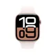 Apple Watch Series 10 LTE 46mm Rose Gold Aluminiumgehäuse mit Light Blush Sportarmband - M/L
