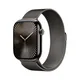 Apple Watch Series 10 LTE 46mm Slate Titangehäuse mit Slate Milanese Loop S/M