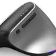Hama 00182691 Ergonomische Vertikalmaus EMW-700, wiederaufladbar, Multi Device, Anthra.