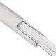 Hama 00220980 Kabelkanal, 4 Stück, selbstklebend, halbrund, 100 x 1,1 x 1 cm, PVC, Weiß
