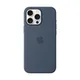 Apple Original iPhone 16 Pro Max Silikon Case mit MagSafe - Denim