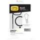 OtterBox React Necklace MagSafe Apple iPhone 16 Pro Max - Black Crystal - clear/black