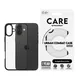 CARE by PanzerGlass® Flagship Case Transparent Urban Combat m. Schwarz Rahmen iPhone 16 Plus