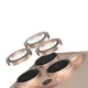 SAFE. by PanzerGlass Kameraschutz iPhone 16 Pro / 16 Pro Max Glitter Gold