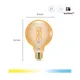 WiZ 50W E27 Globeform Filament Amber (TW) Einzelpack