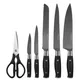 Ninja Foodi StaySharp-Messerblock mit integriertem Schärfer – 6-teiliges Set