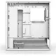 NZXT H5 Flow RGB 2024 Midi Tower ATX Gehäuse weiß mit Sichtfenster
