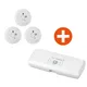 Homematic IP 10-Jahres Rauchwarnmelder HMIP-SWSD 3er Pack + Access Point Basic