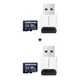 [Doppel-Pack] Samsung PRO Ultimate 256 GB microSD-Speicherkarte mit USB-Kartenleser