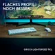 Logitech G915 X LIGHTSPEED TKL, Tactile-Switches, Weiß, Tri-Mode-Konnektivität, KEYCONTROL, mechanische GL-Schalter und LIGHTSYNC RGB