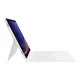 Samsung EF-DX725 Book Cover Keyboard für Galaxy Tab S9/ 9 FE/ S10 FE /S10 lite weiß