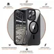 JT Berlin BackCase Pankow Hybrid MagSafe Apple iPhone 16 Pro Max schwarz/transparent