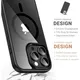 JT Berlin BackCase Pankow Hybrid MagSafe Apple iPhone 16 Pro Max schwarz/transparent