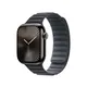 Apple Watch Armband mit Magnetverschluss für Watch 42mm Schwarz (S/M)