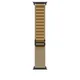 Apple Watch Alpine Loop Armband für Watch Ultra 49mm Mandel / Titan schwarz (S)