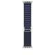 Apple Watch Alpine Loop Armband für Watch Ultra 49mm Marine / Titan natur (L)