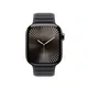 Apple Watch Armband mit Magnetverschluss für Watch 42mm Schwarz (M/L)