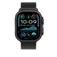 Apple Watch Milanese Armband für Watch Ultra 49mm Titan Schwarz (L)