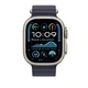 Apple Watch Ocean Armband für Watch Ultra 49mm Marine  / Titan Natur (One Size)