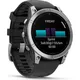 Garmin fēnix E - 47 mm AMOLED Schwarz/ Silber