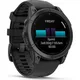 Garmin fēnix E - 47 mm AMOLED Schwarz/ Schiefergrau