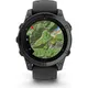 Garmin fēnix E - 47 mm AMOLED Schwarz/ Schiefergrau