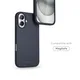 Vonmählen Soft Silicone Case für iPhone 16 navy