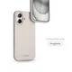 Vonmählen Soft Silicone Case für iPhone 16 cream