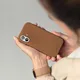 Vonmählen Like Leather Case für iPhone 16 Plus braun