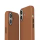 Vonmählen Like Leather Case für iPhone 16 Plus braun