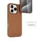 Vonmählen Like Leather Case für iPhone 16 Pro braun