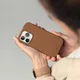 Vonmählen Like Leather Case für iPhone 16 Pro braun