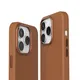 Vonmählen Like Leather Case für iPhone 16 Pro braun