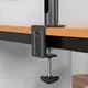 Hama 00118493 Monitorhalterung, höhenverstellbar, schwenk-/neigbar, ausziehbar, 13 - 35