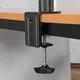 Hama 00118494 Monitorhalterung, 2 Monitore, höhenverstellbar, schwenk-/neigbar, 13“ - 35