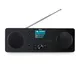 Hama 00054254 Digitalradio "DR1560CBT", DAB+/FM/CD/Bluetooth® RX, Schwarz