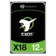 Seagate Exos X18 ST12000NM000J - 12 TB 7200 rpm 256 MB 3,5 Zoll SATA 6Gb/s