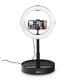 Hama 00004658 LED-Ringleuchte "SpotLight FoldUp 102 II", Set für Smartphones, faltbar