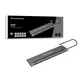 Conceptronic DONN17G 12-in-1 USB 3.2 Gen 1 Dockingstation, HDMI, DP, Card-Reader