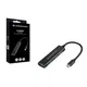 Conceptronic HUBBIES12B 4-Port USB 3.2 Gen 1 Hub, USB-C-Anschluss