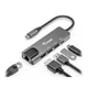 EQUIP 133489 USB-C 5-in-1-Multifunktionsadapter, HDMI , Gigabit LAN, USB 3.2 GEN1, 100W USB PD